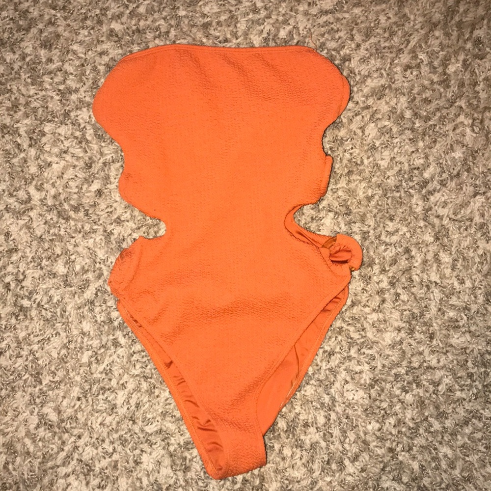 One piece bikini!